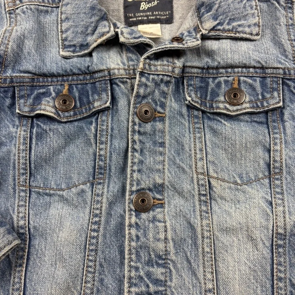 OshKosh B'gosh Denim Jacket Kids 5T Kidcore Back to School Unisex‎ Trucker